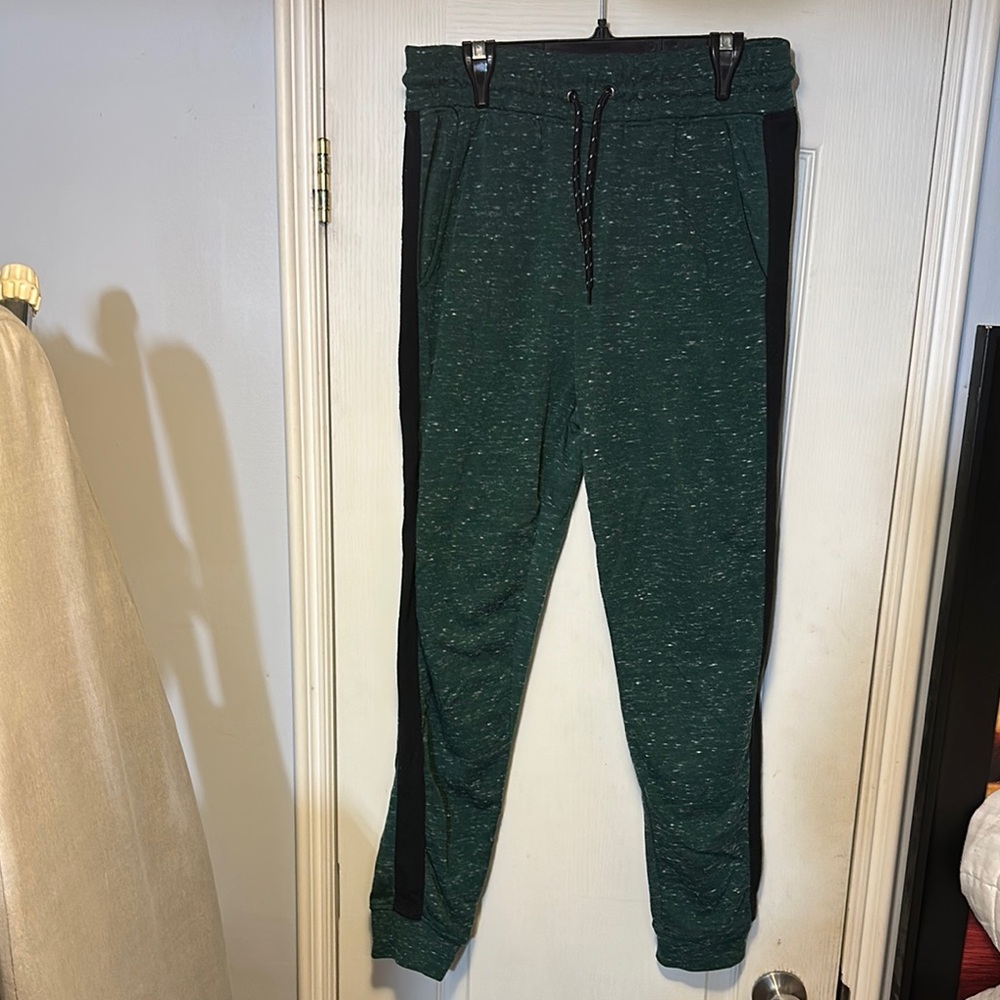 Rebel Star Green Jogger Pants M